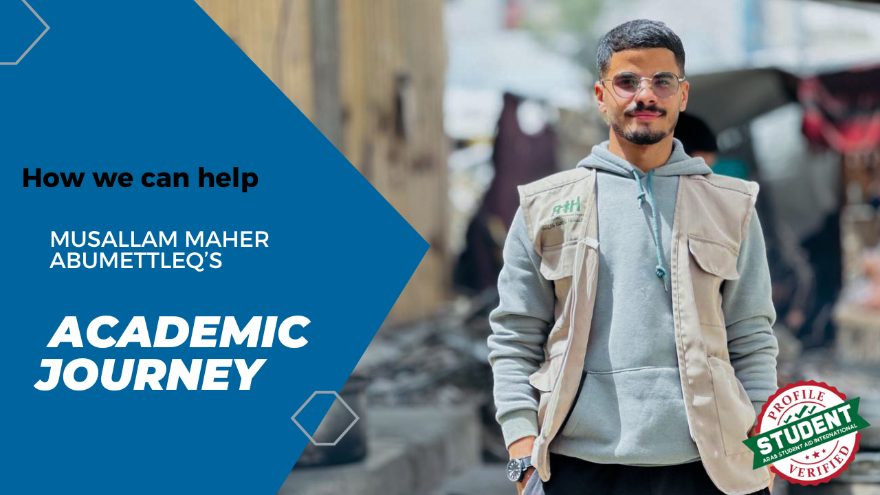 Campaign cover image for Musallam Maher Abumettleq | Gaza, Palestine