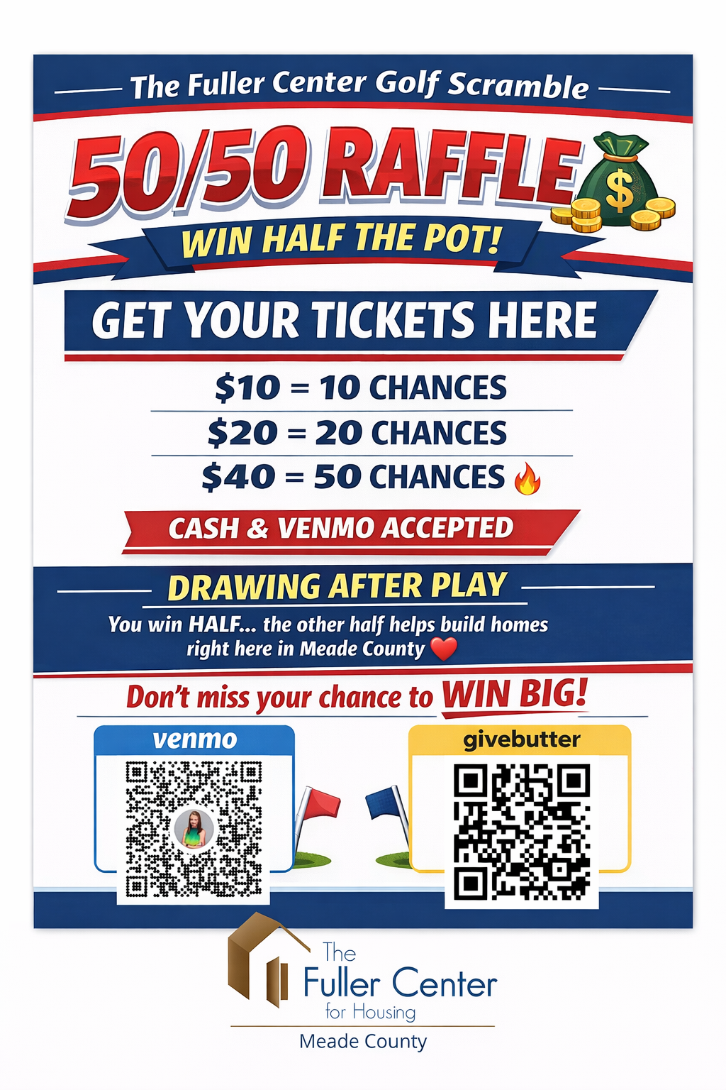 50/50 Raffle