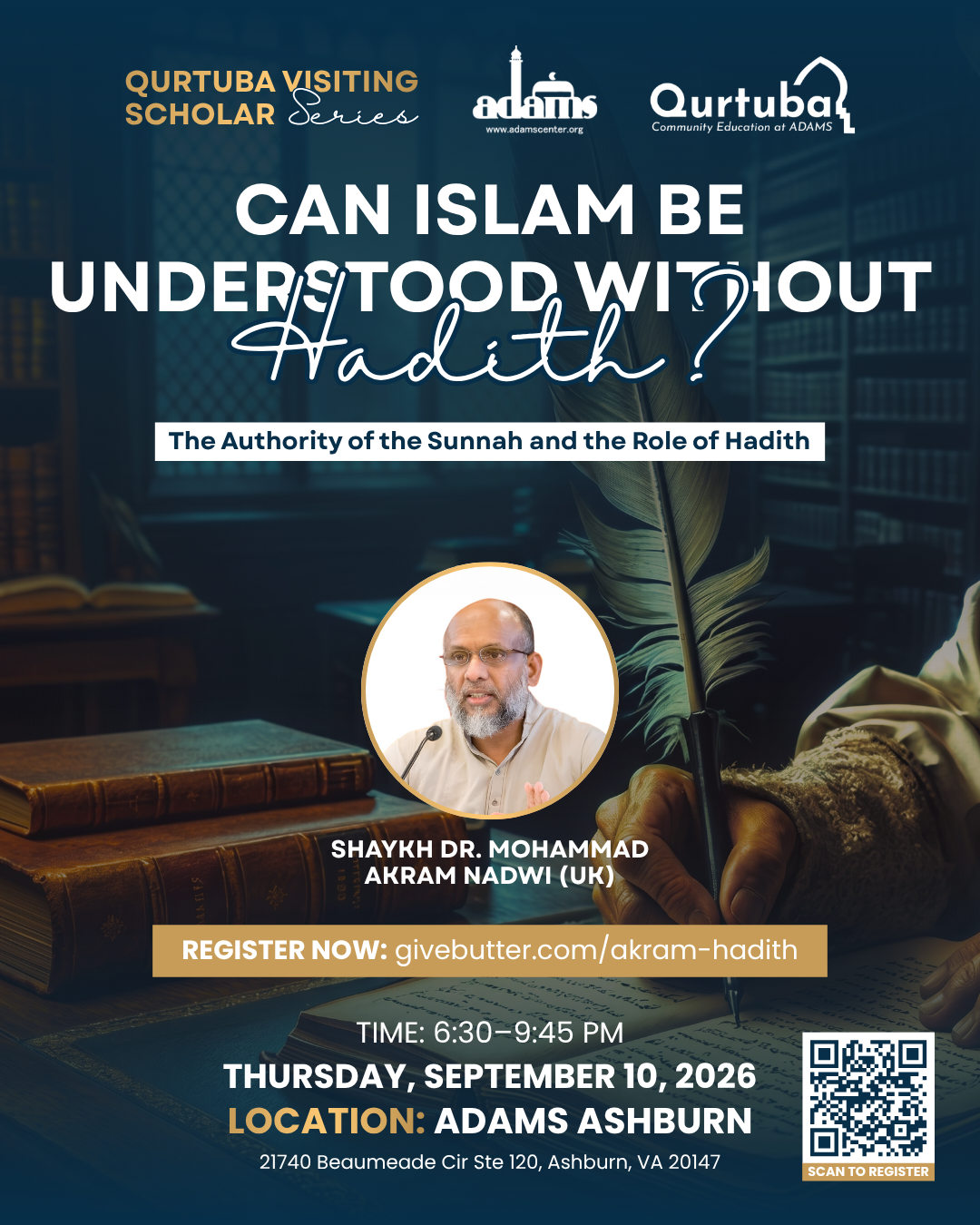Campaign cover image for Can Islam Be Understood Without Hadith?