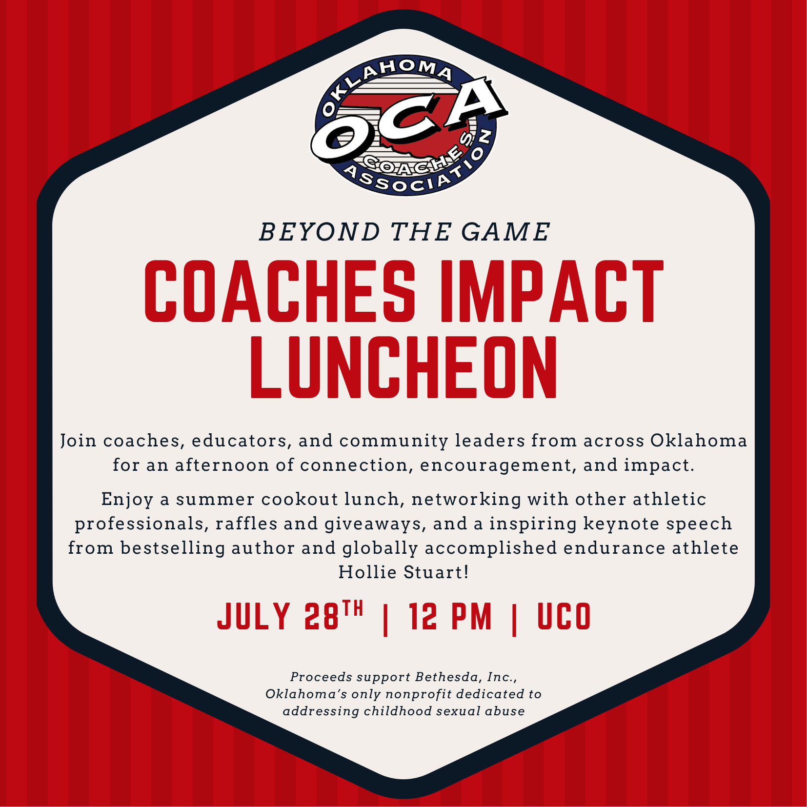 Campaign cover image for Coaches Impact Luncheon Benefiting Bethesda Inc.