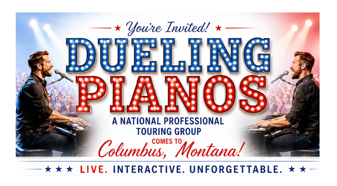 Campaign cover image for Dueling Pianos Benefit Tour - Columbus, MT