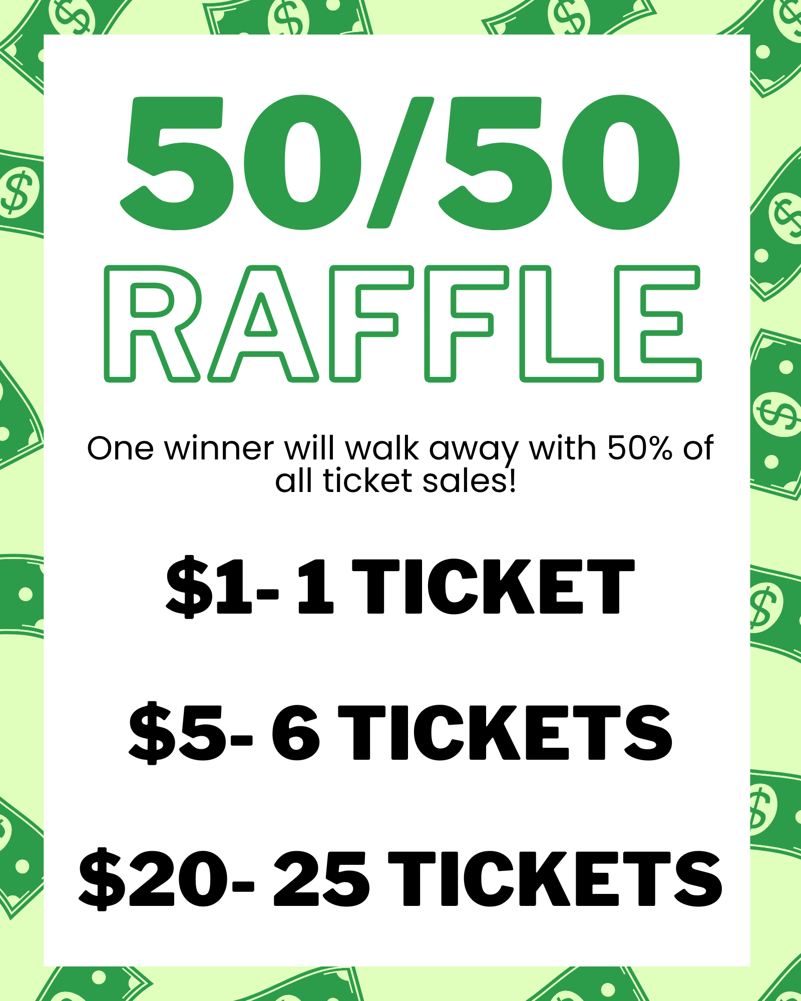 Campaign cover for Showcase 50/50 Raffle