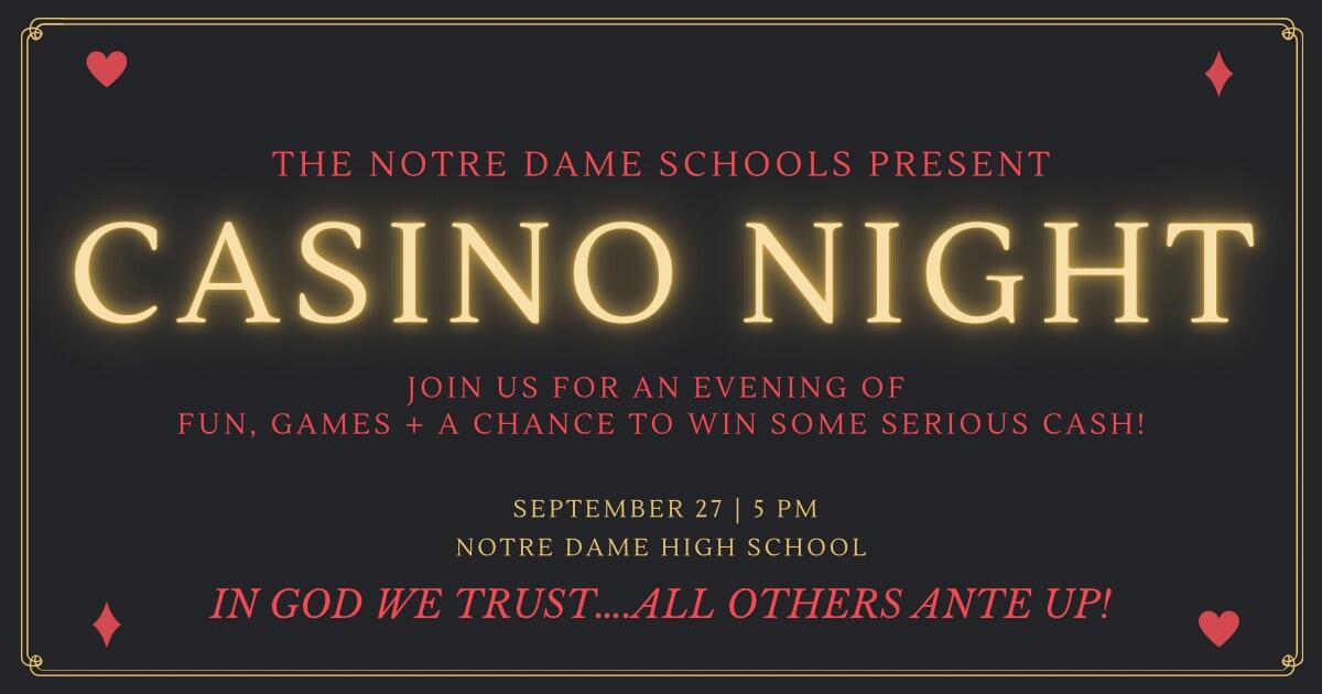 Campaign cover image for Casino Night