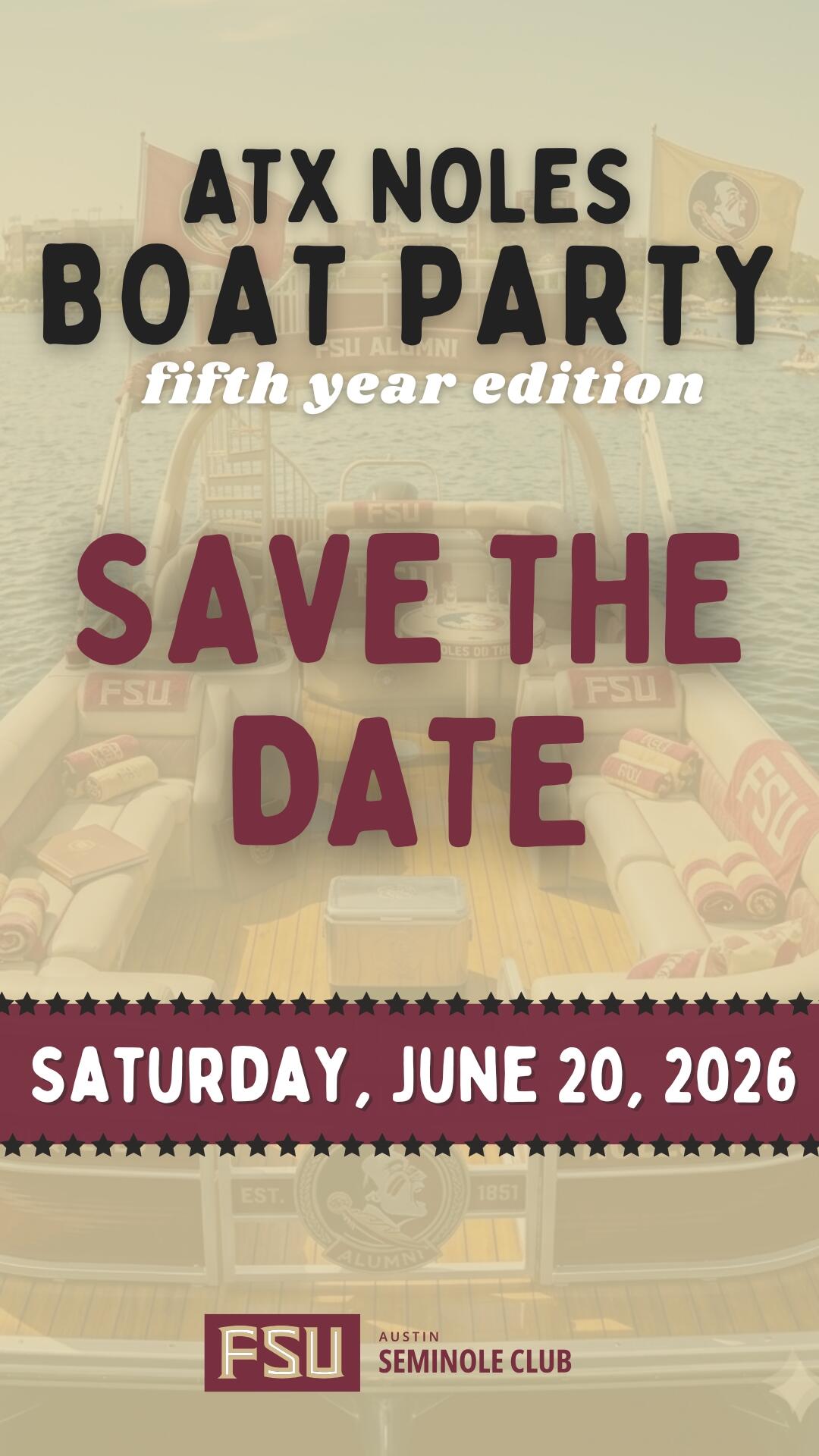 Campaign cover image for 5th Annual Party Boat