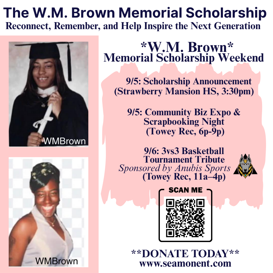 Campaign cover image for WM Brown Memorial Scholarship Fund