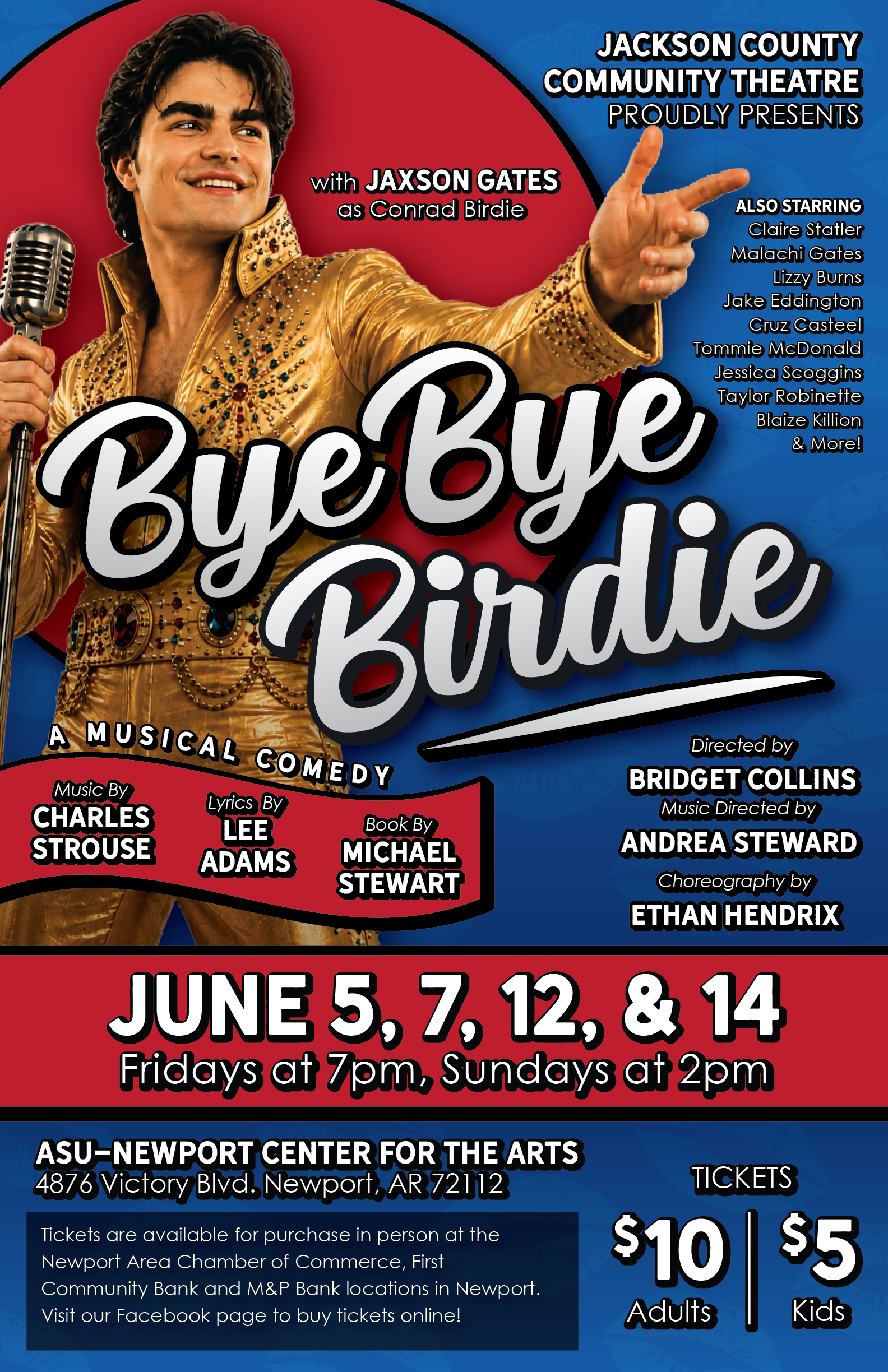 Campaign cover image for JCCT Presents Bye Bye Birdie