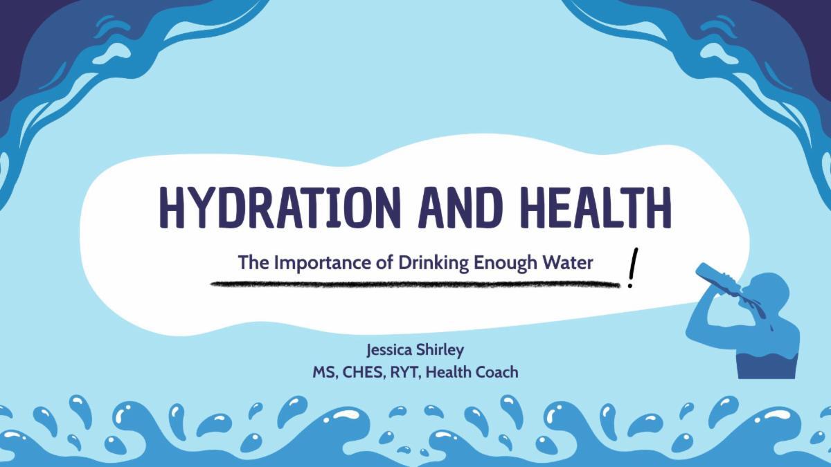 Campaign cover image for Hydration and Health