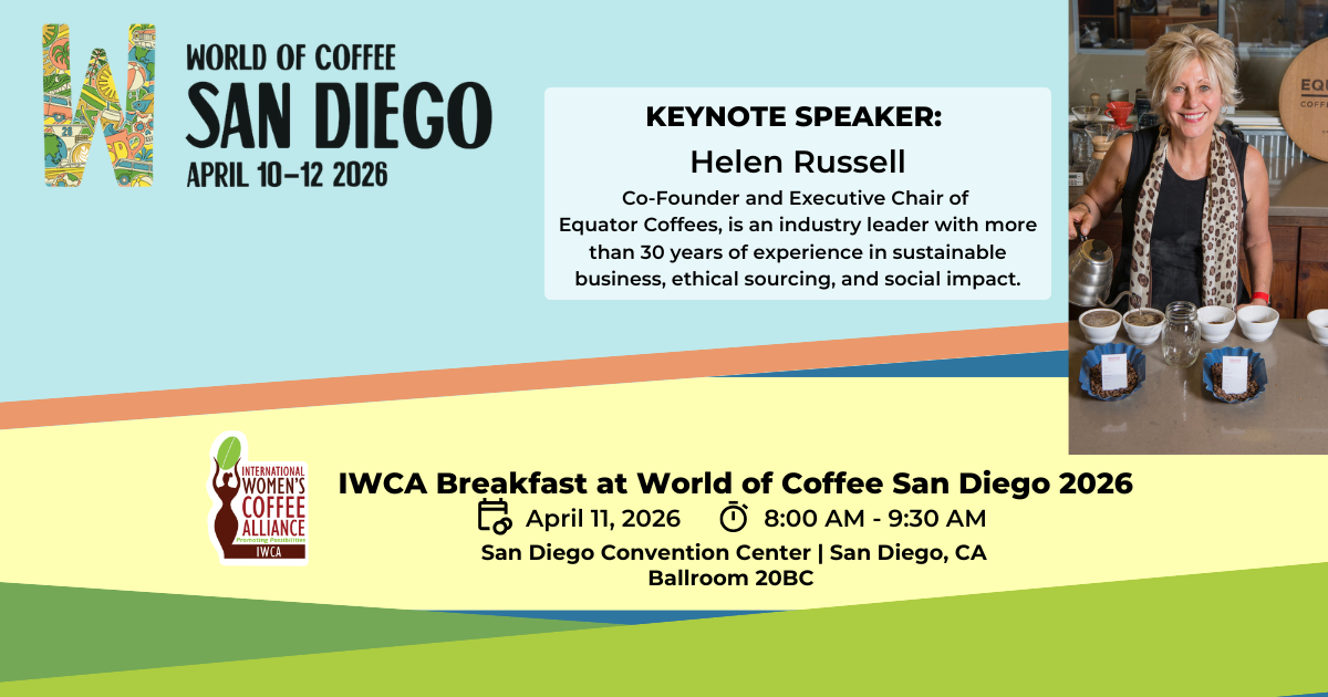 Campaign cover image for IWCA Breakfast at World of Coffee San Diego