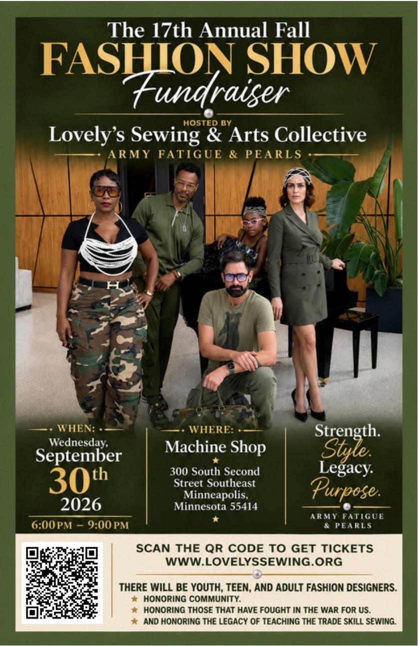 Campaign cover image for 17th Annual Fall Fashion Show Fundraiser for Lovely's Sewing & Arts Collective