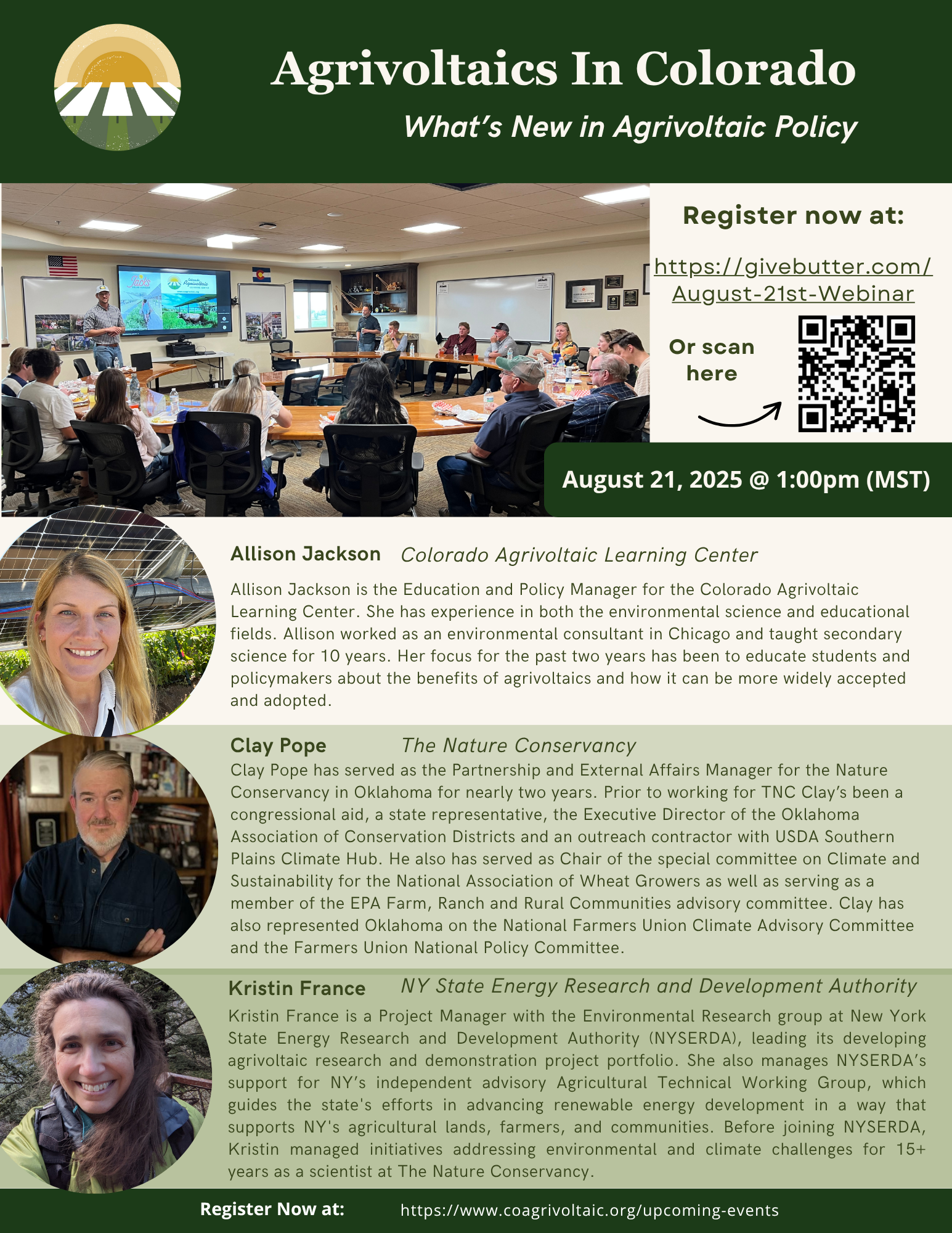 Campaign cover image for Agrivoltaics Webinar: What's New in Agrivoltaic Policy