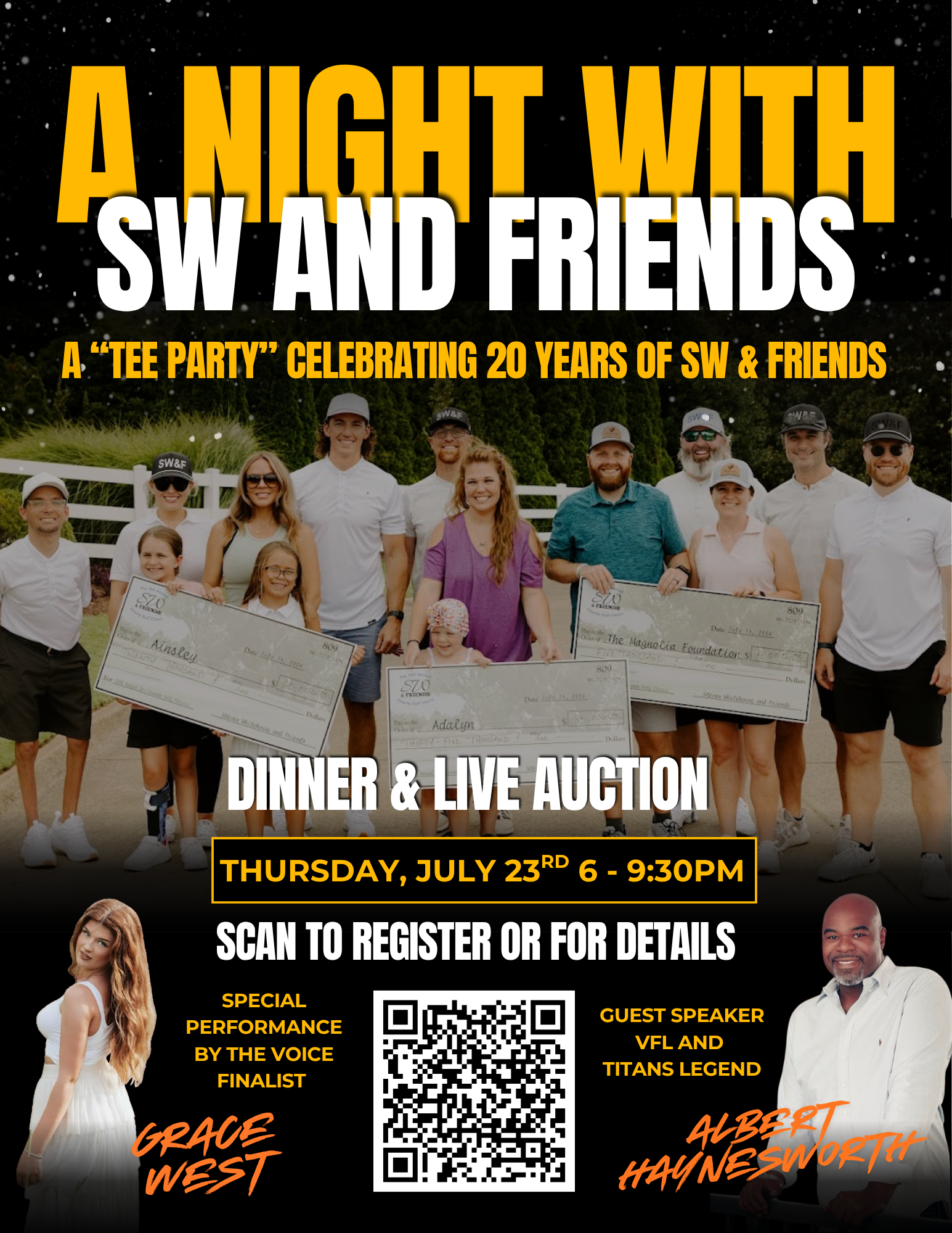 Campaign cover image for A Night with SW & Friends - Pre-Scramble Event