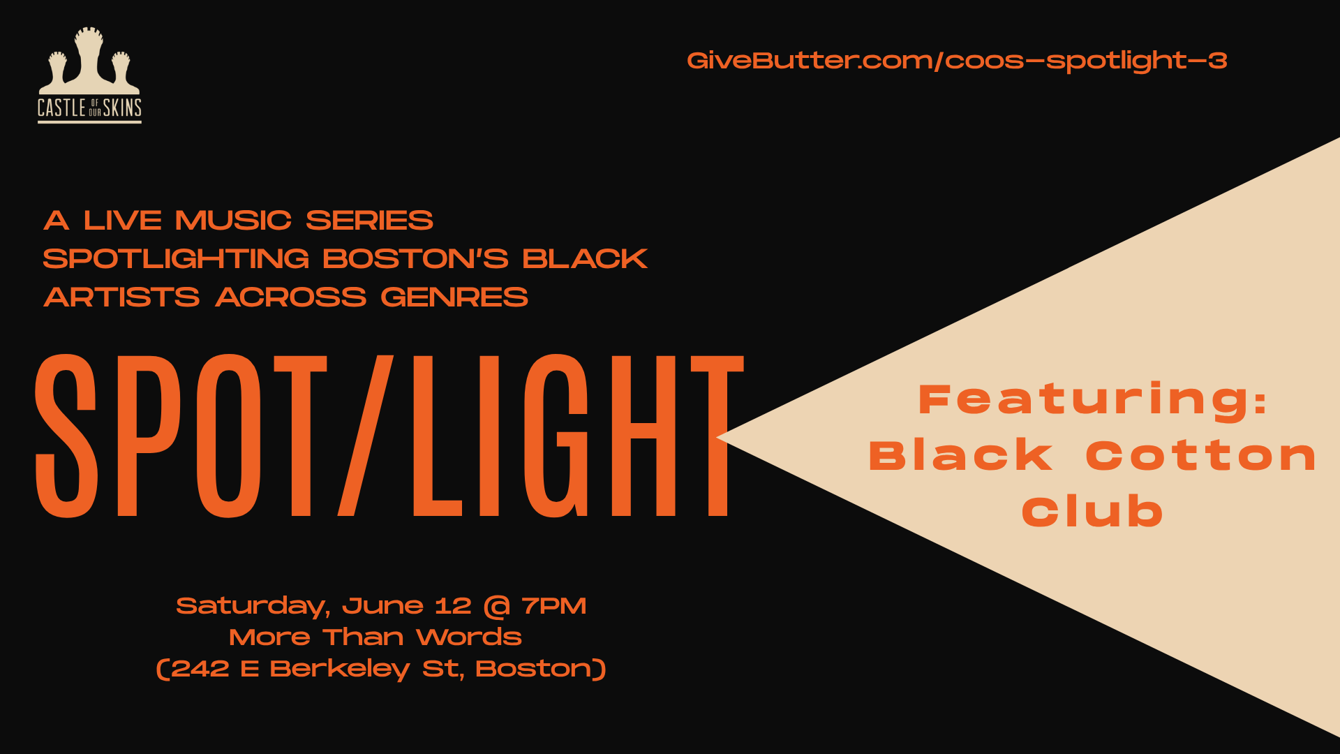 Campaign cover image for SPOT/LIGHT - Black Cotton Club