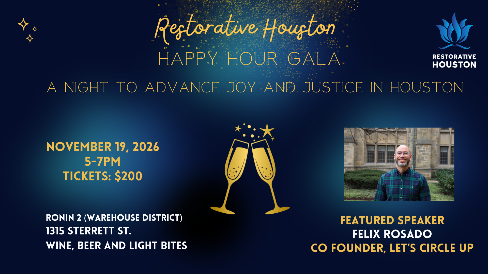 Campaign cover image for Restorative Houston Gala