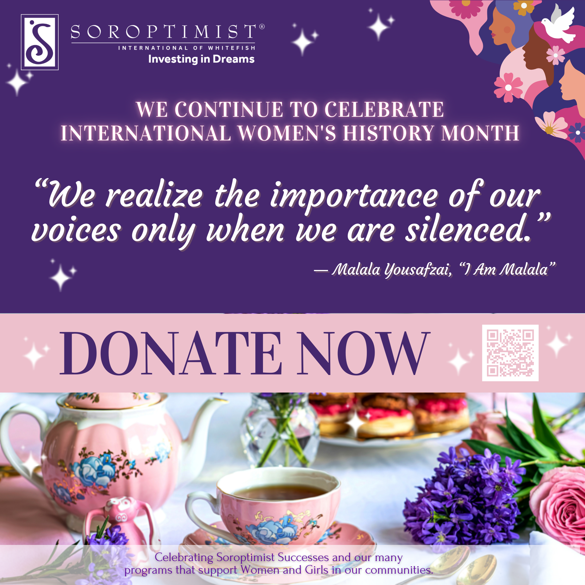 Campaign cover image for Celebrating Women 2026