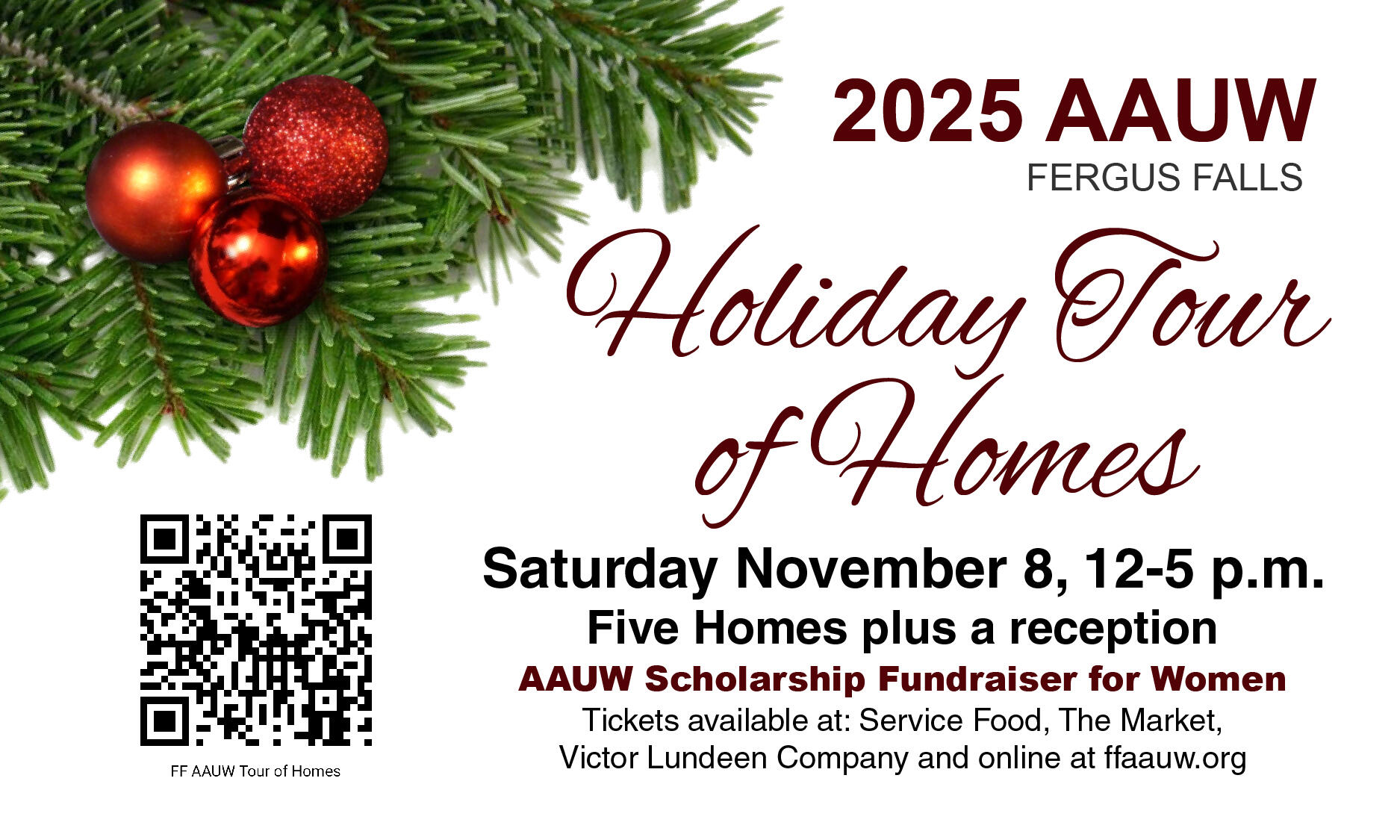 Campaign cover image for FF AAUW 2025 Tour of Homes