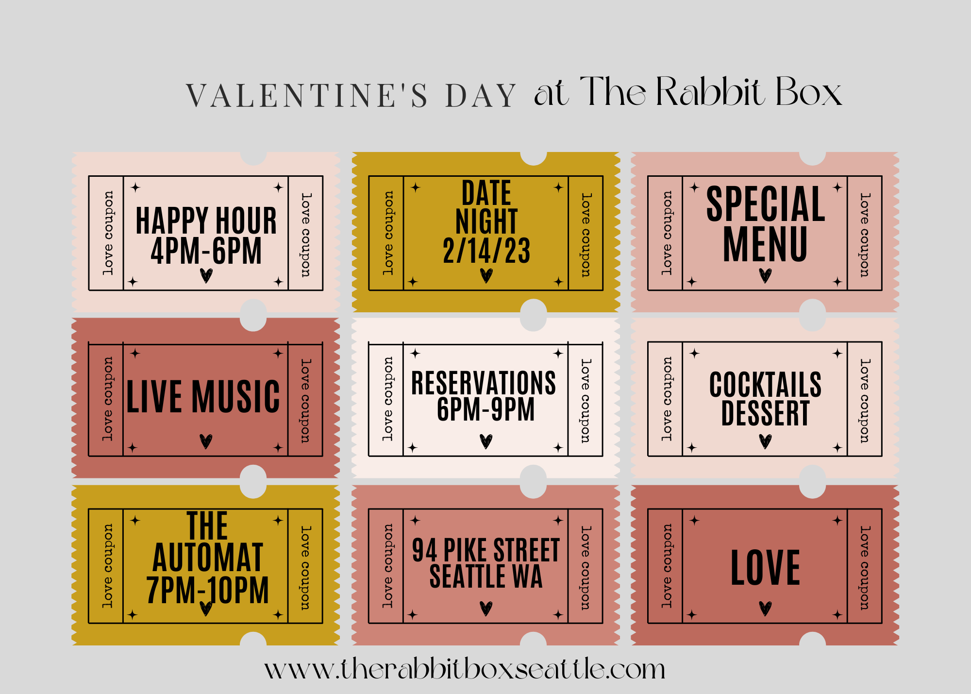 Join the Rabbit Box on Valentine's with live music from The Automat ...