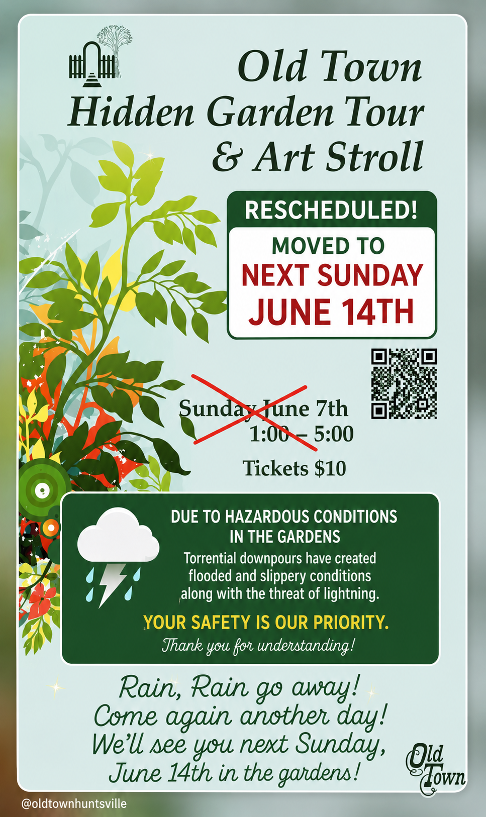 Campaign cover image for Old Town Hidden Garden Tour