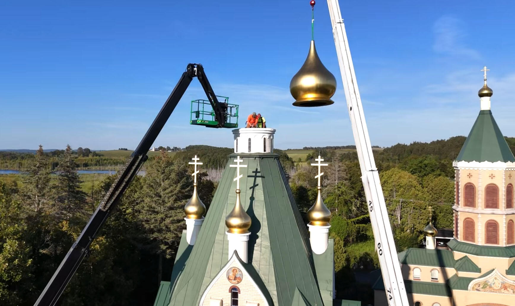 Campaign cover image for Jordanville's Cupolas & Mosaics Restoration