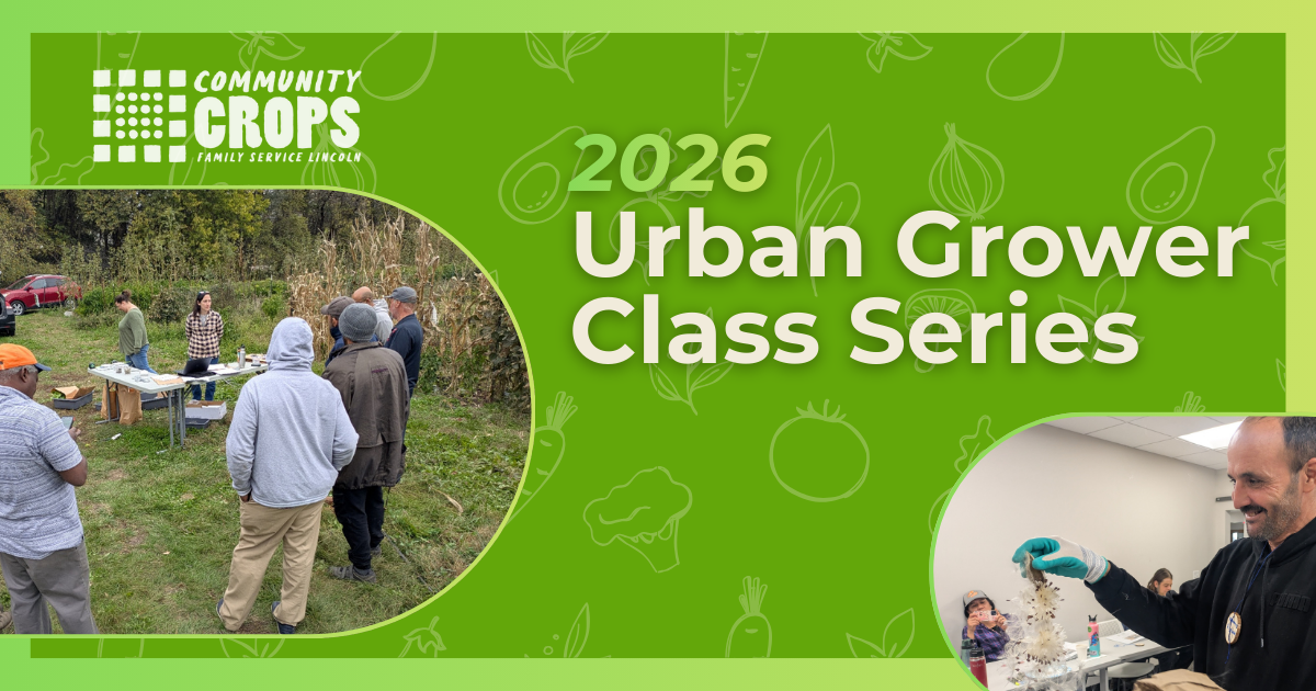 Campaign cover image for 2026 Community Crops Urban Grower Class Series