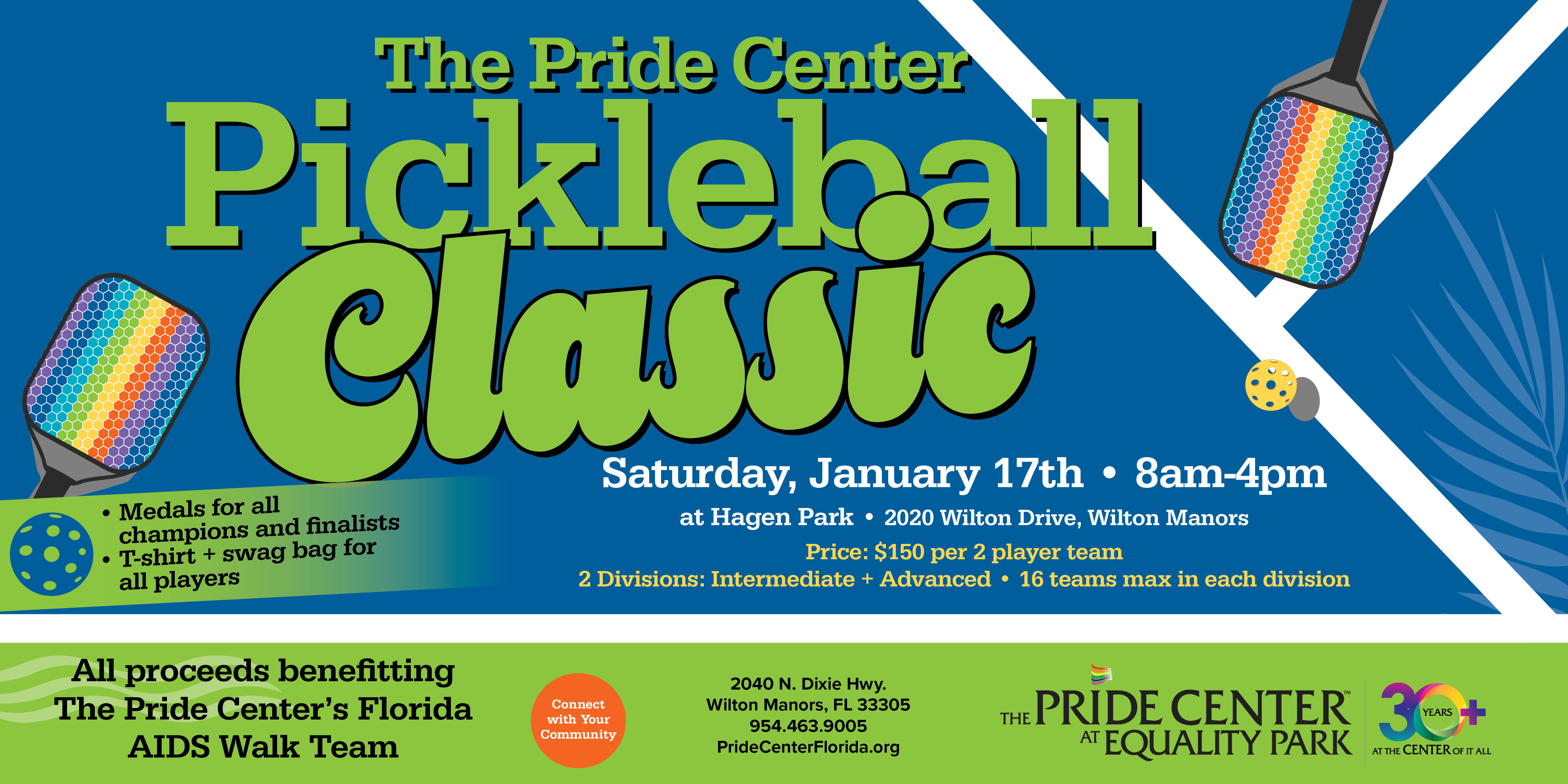 Campaign cover image for The Pride Center Pickleball Classic