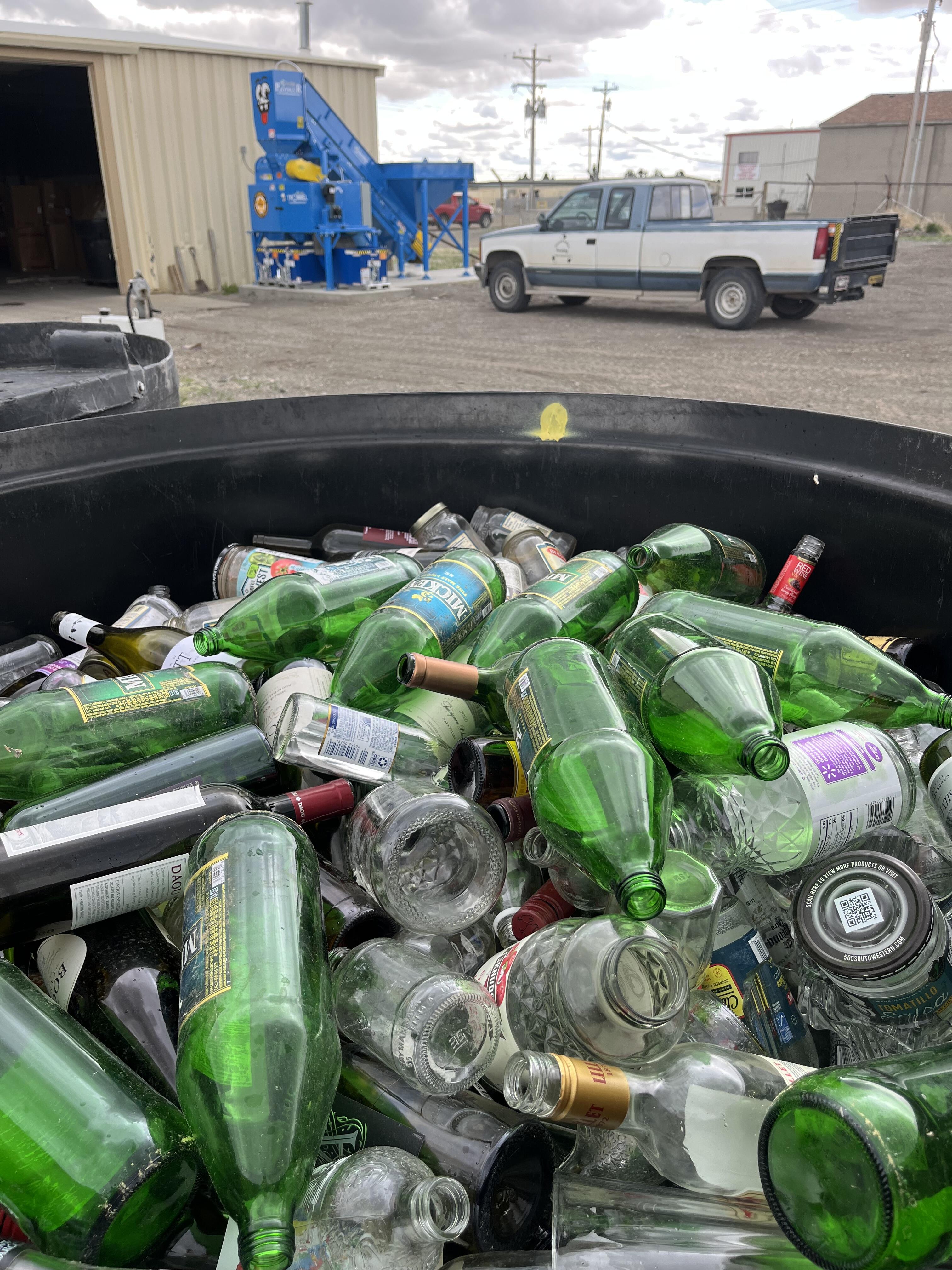 Campaign cover image for Help Powell Valley Recycling Purchase a Glass Crusher!