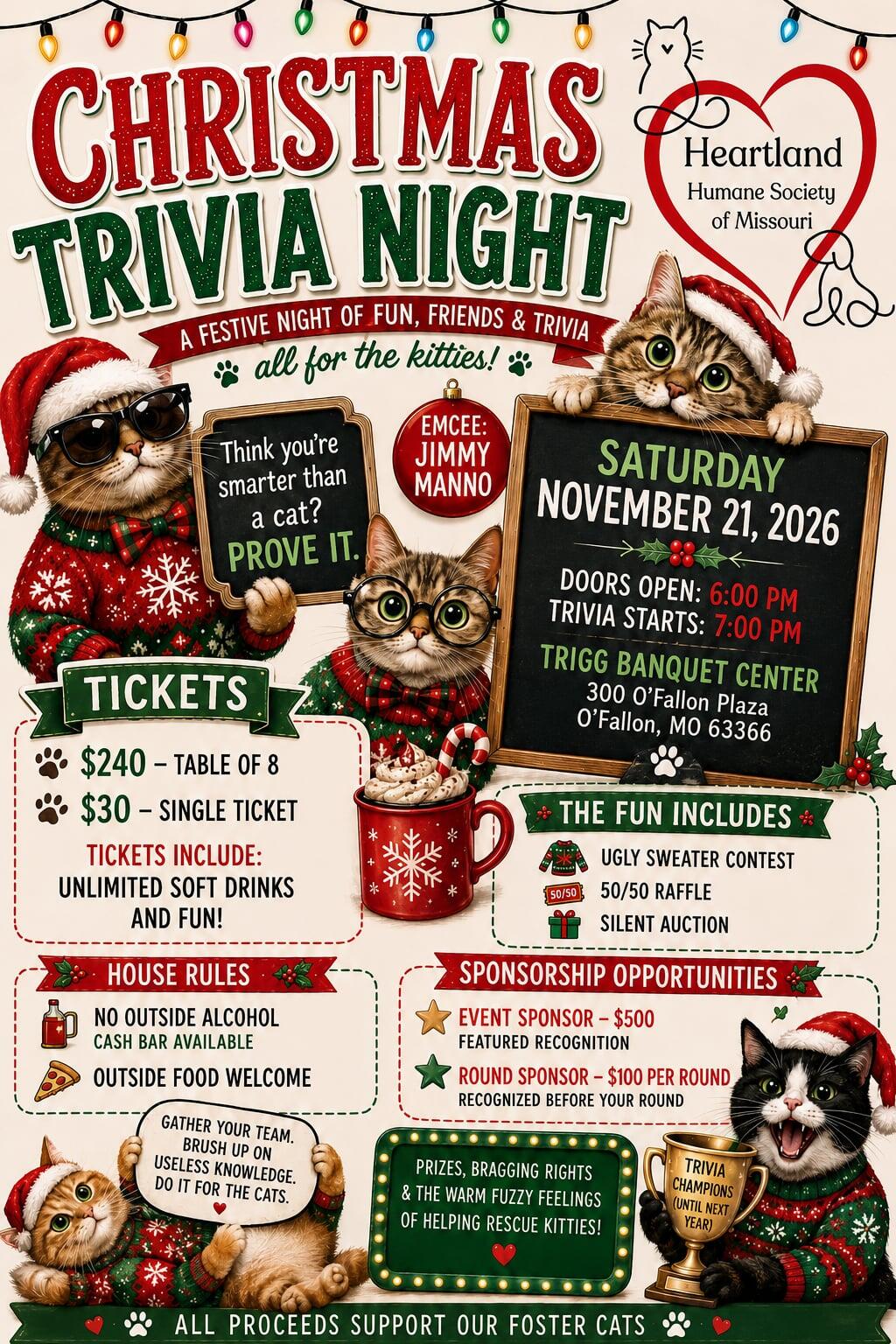 Campaign cover image for Christmas Trivia Night 2026
