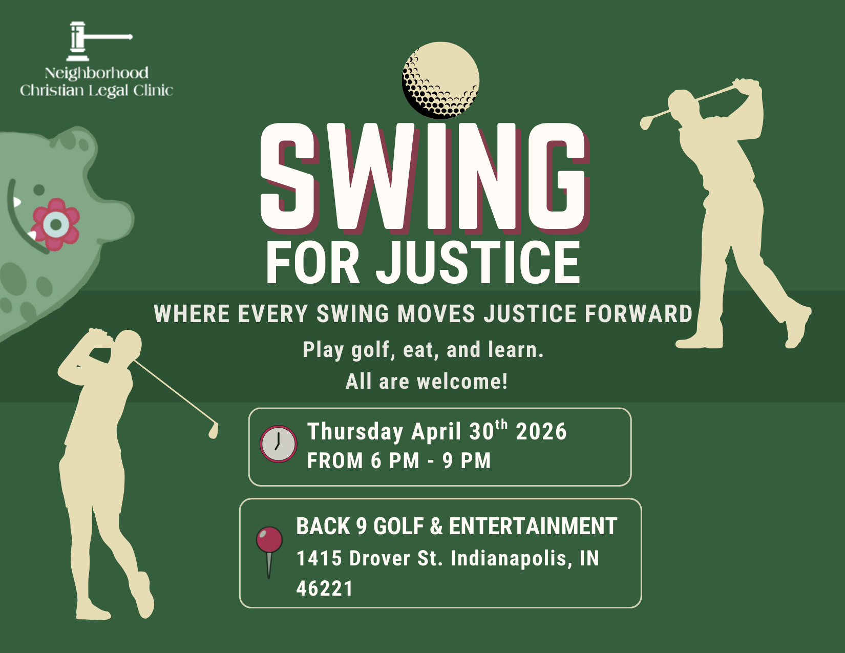 Campaign cover image for Swing for Justice