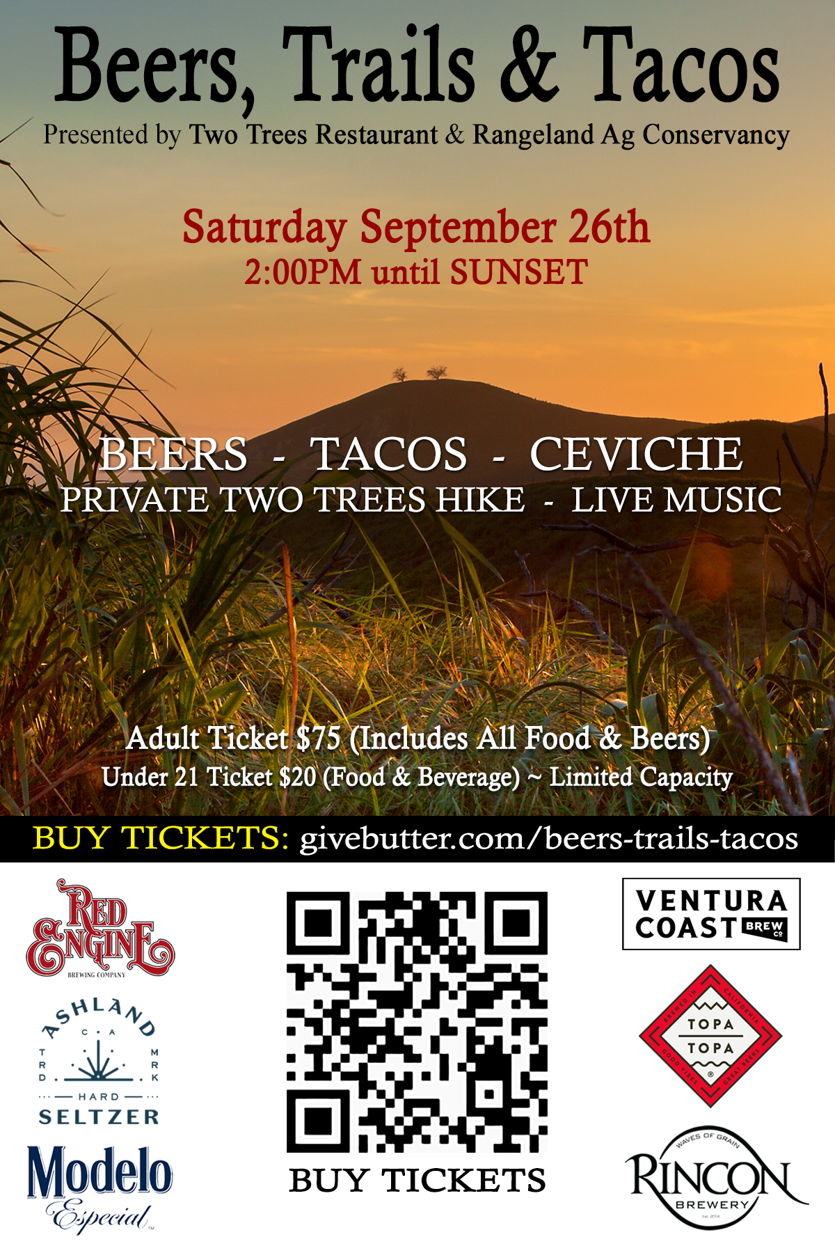 Campaign cover image for Beers, Trails & Tacos