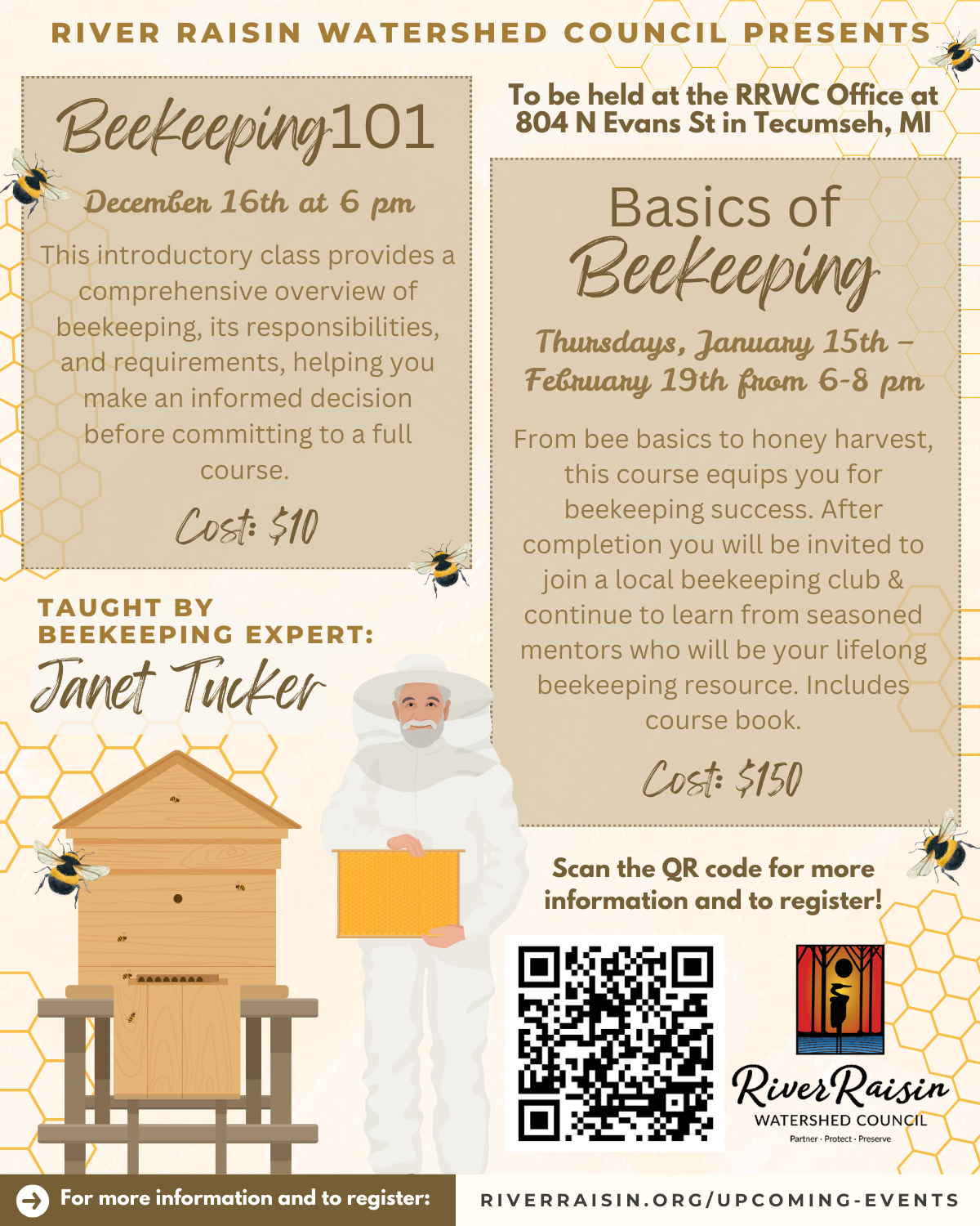 Campaign cover image for Beekeeping 101