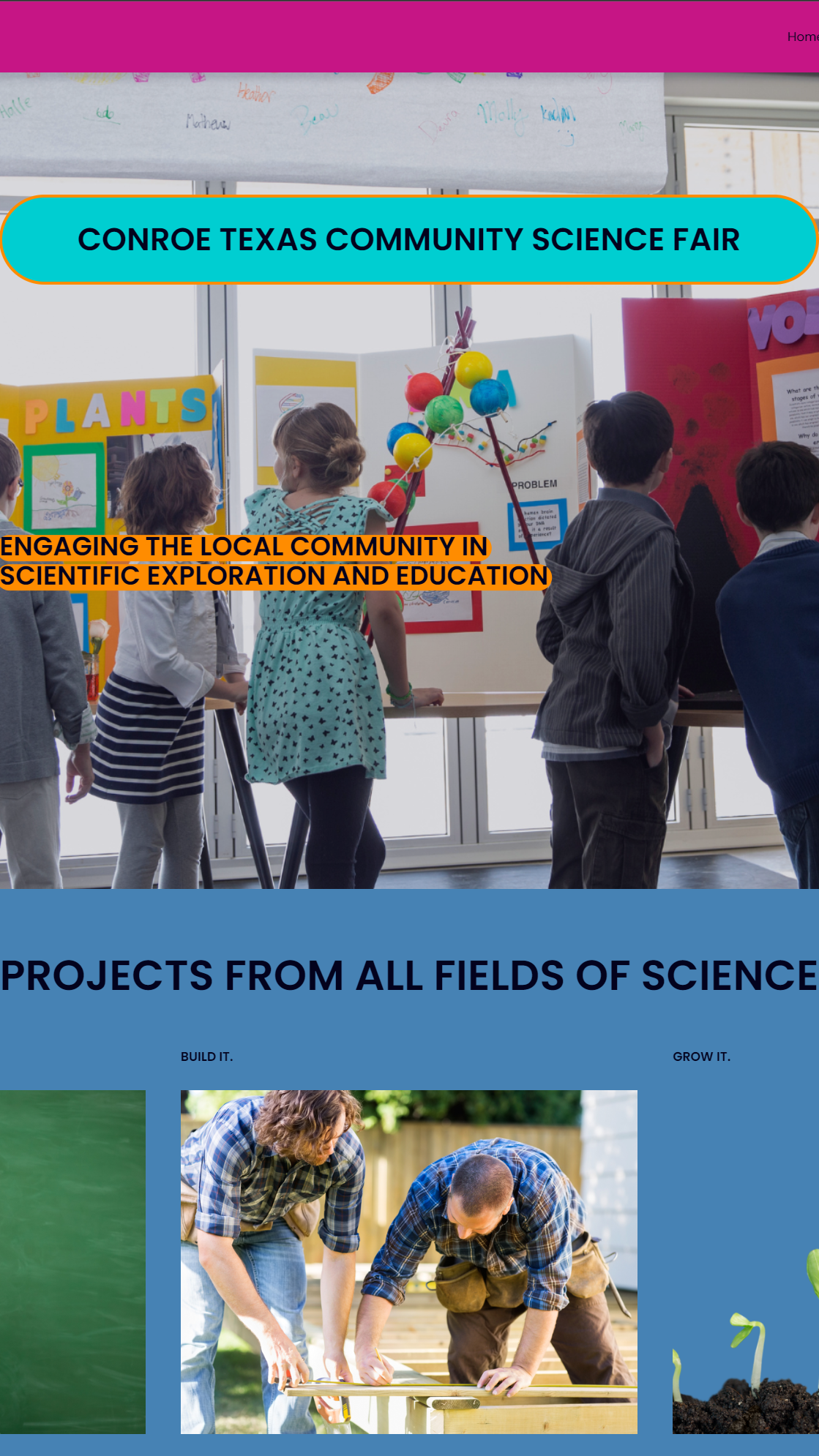 Campaign cover image for Community Science Fair