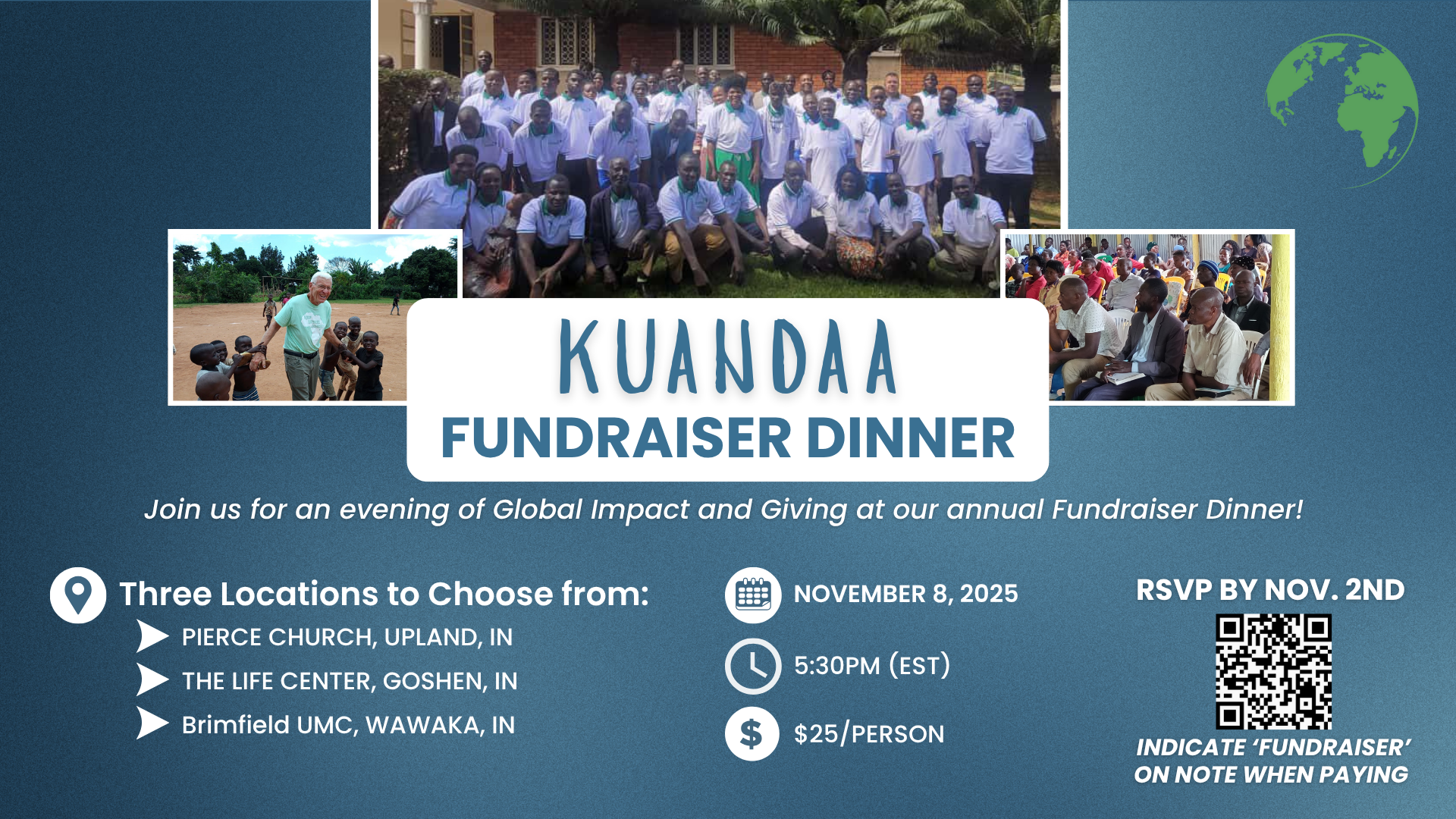 Campaign cover image for Kuandaa Fundraiser Dinner 2025
