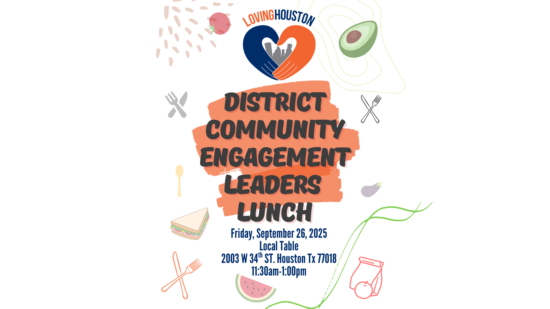 Campaign cover image for District Community Engagement Leaders' Lunch