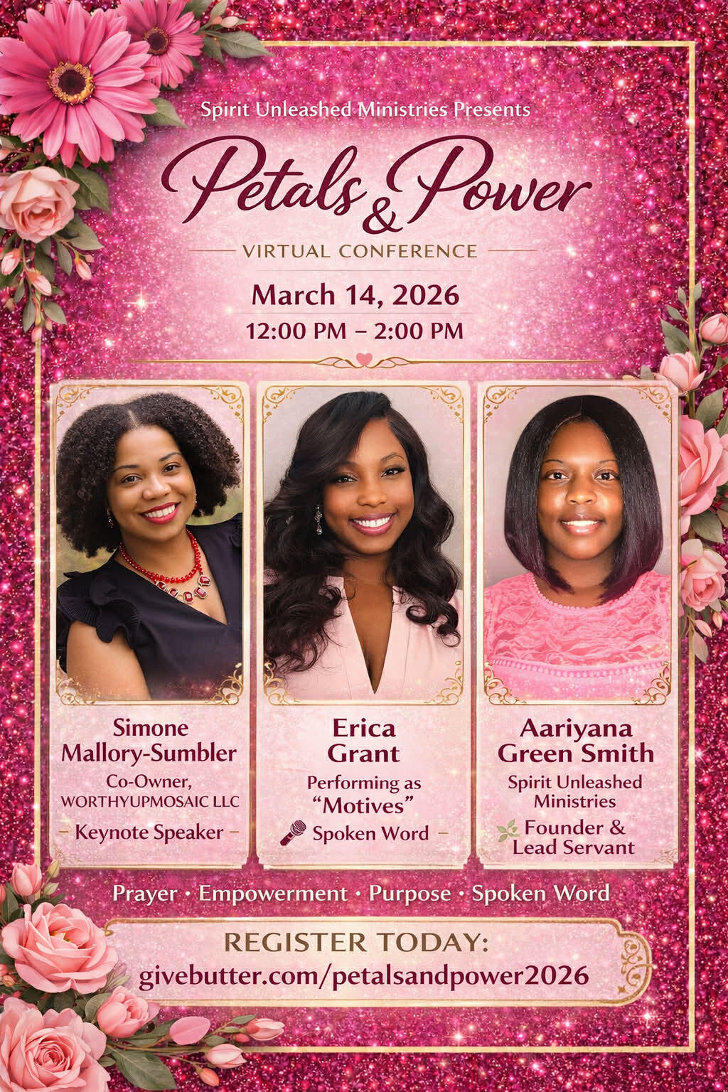 Campaign cover image for Petals & Power Women's Conference