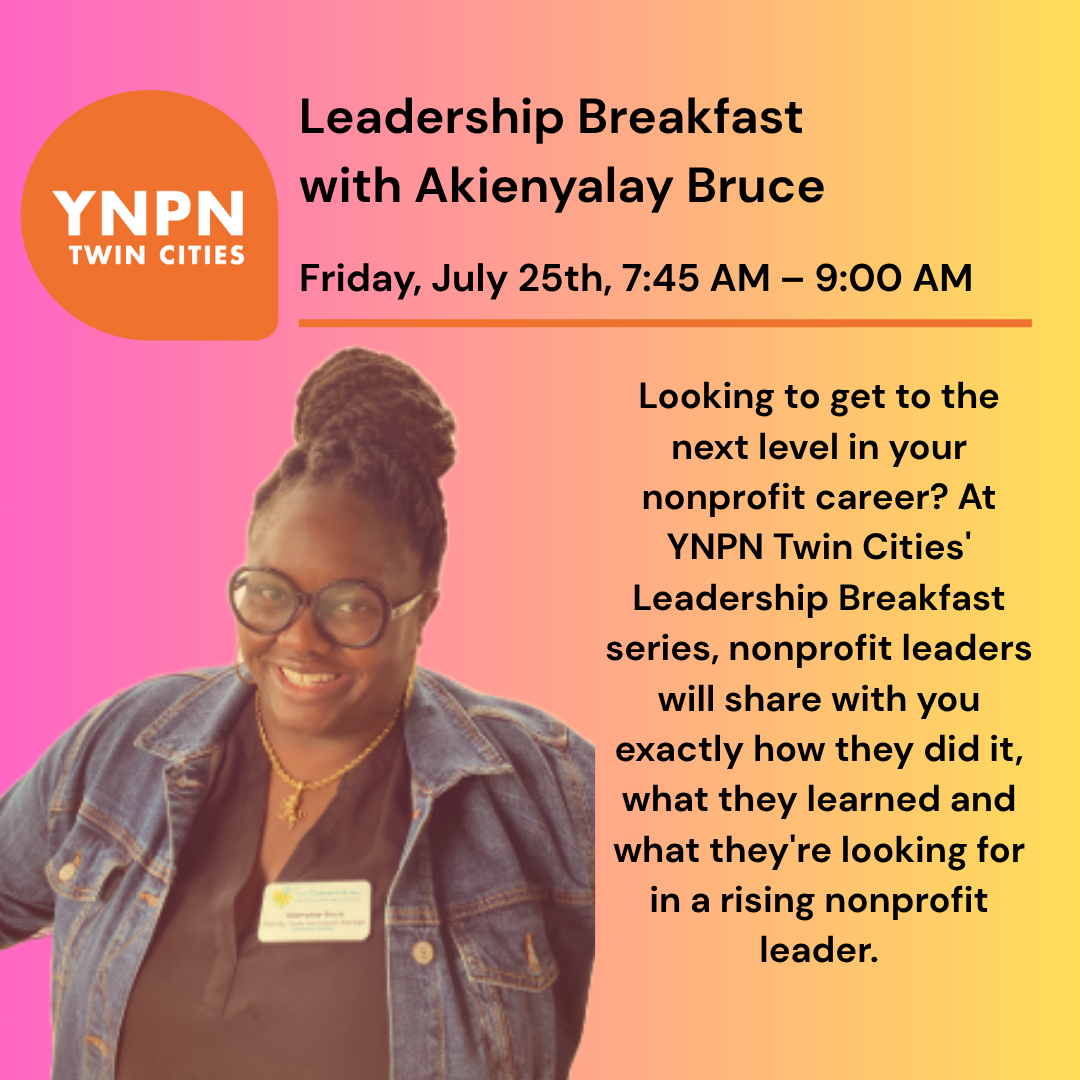 Campaign cover image for Leadership Breakfast with Akienyalay Bruce