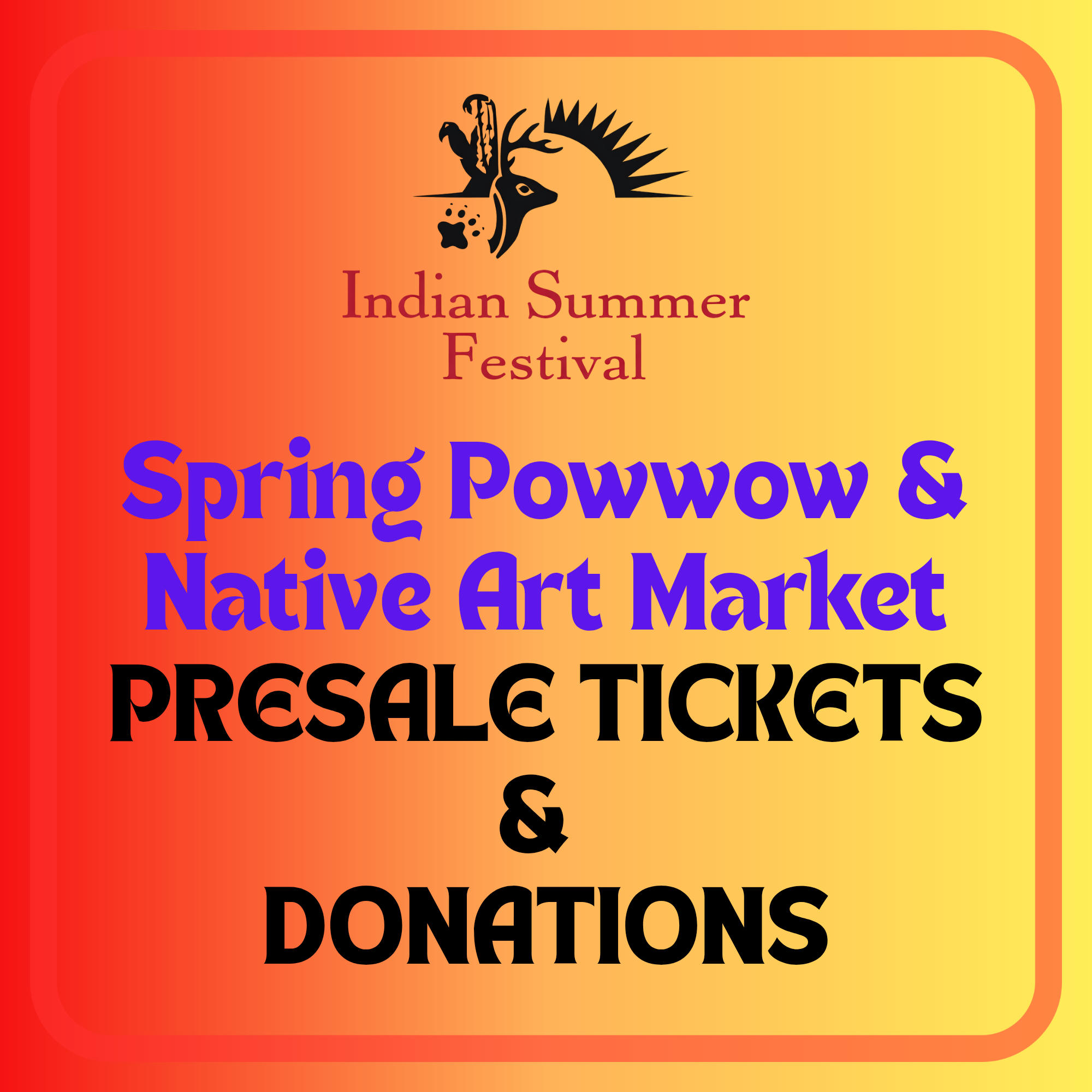 Campaign cover image for Spring Pow Wow & Native Art Market 2026