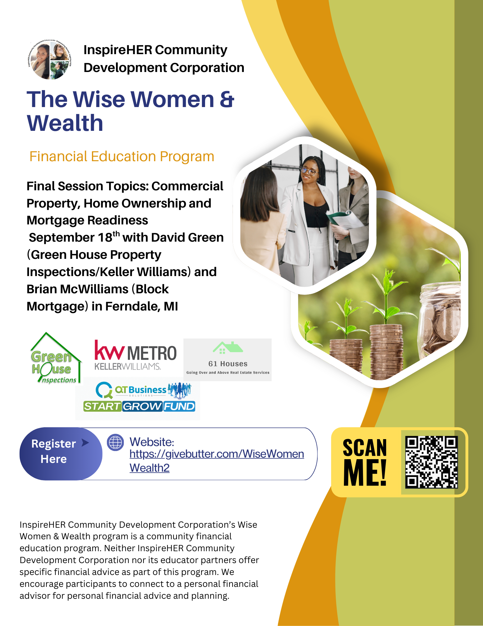 Campaign cover image for Wise Women & Wealth Program Cohort 2