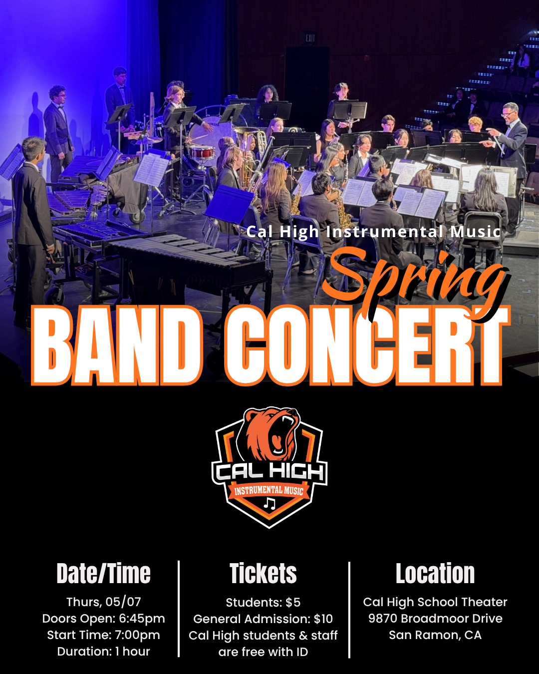 Campaign cover image for Spring Band Concert
