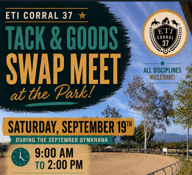 Campaign cover image for ETI Corral 37 Tack & Goods Swap Meet
