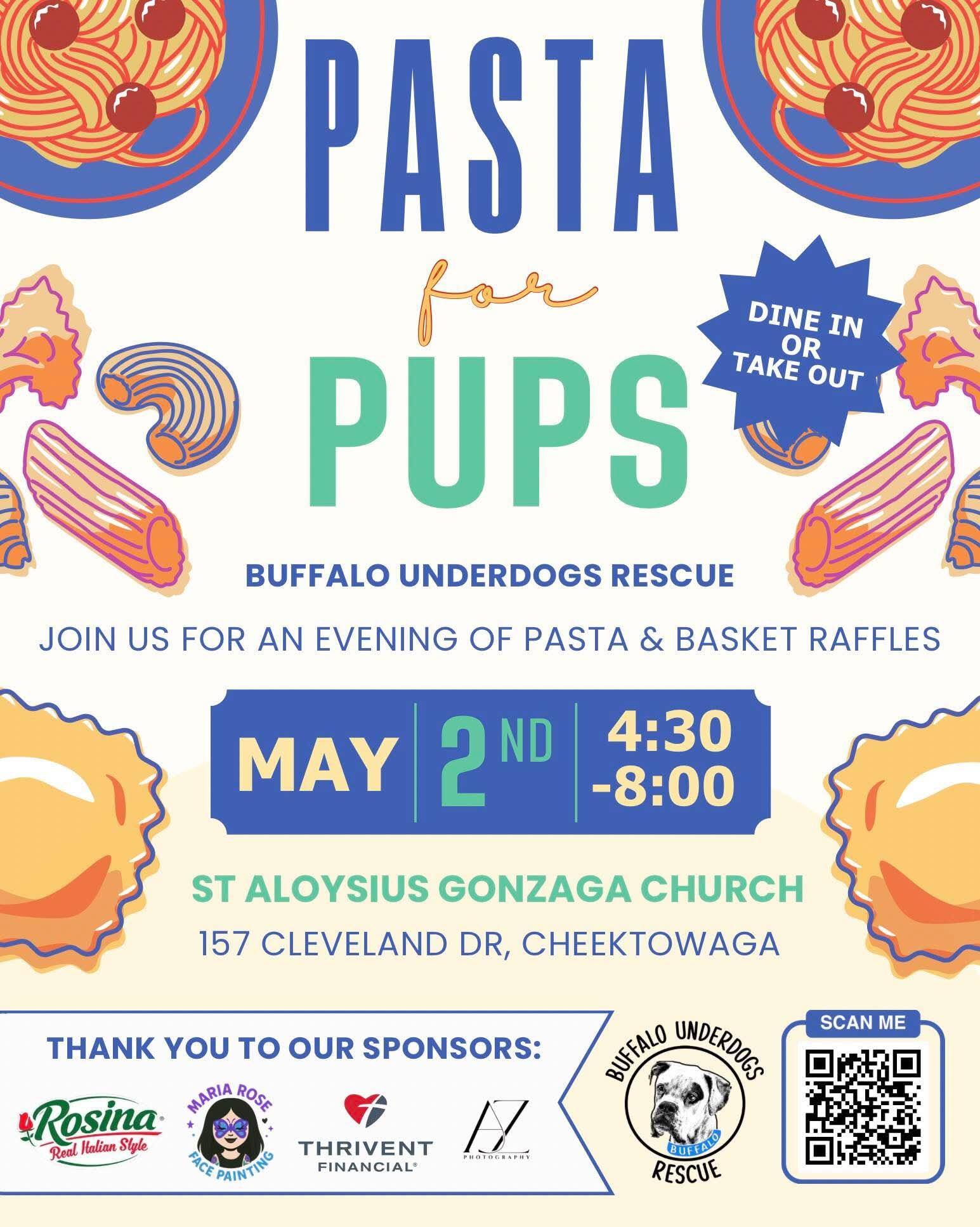 Campaign cover image for 🍝 Pasta for Pups 2026 🍝