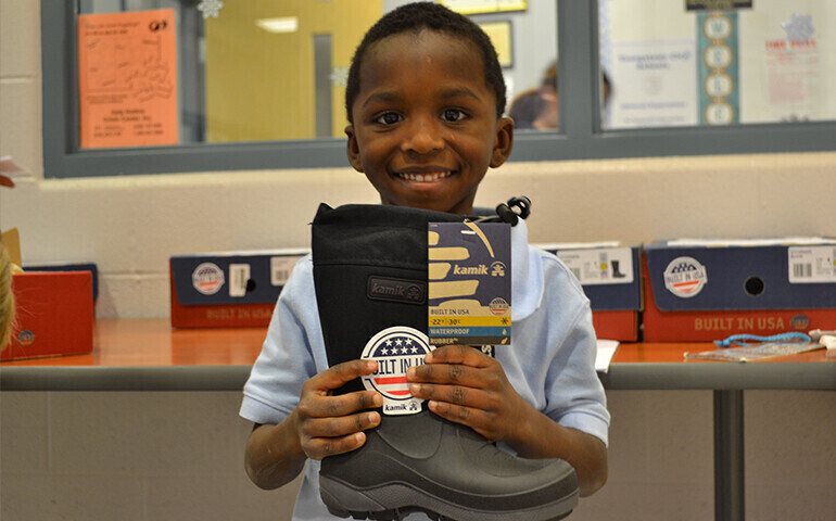 Campaign cover image for Best Foot Forward Winter Boot Program