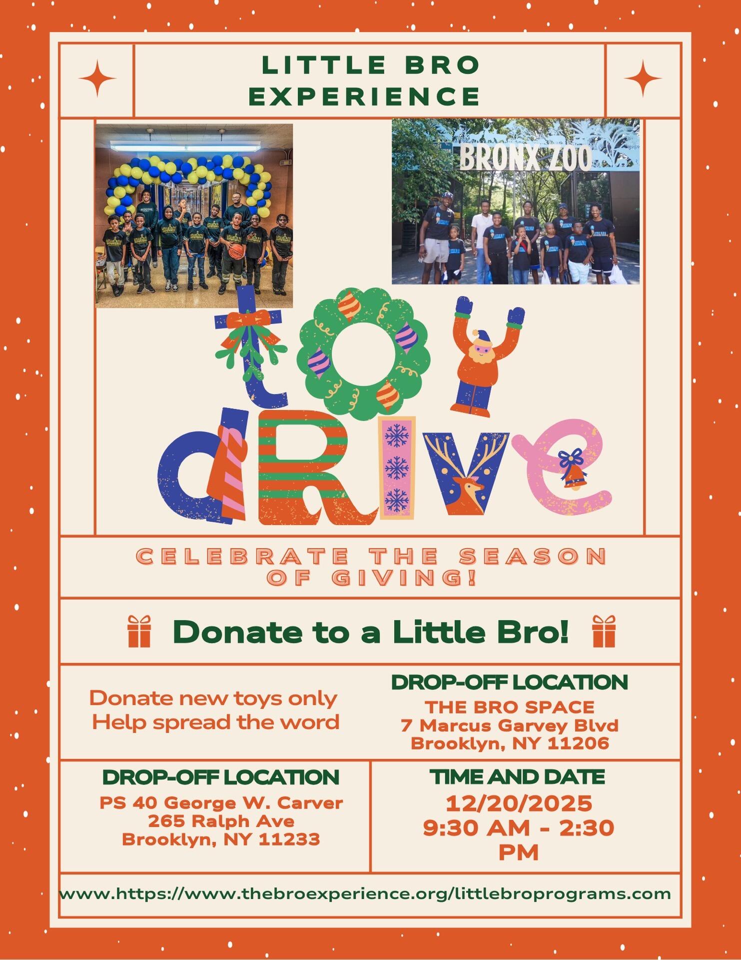 Campaign cover image for Little BRO Toy Drive!
