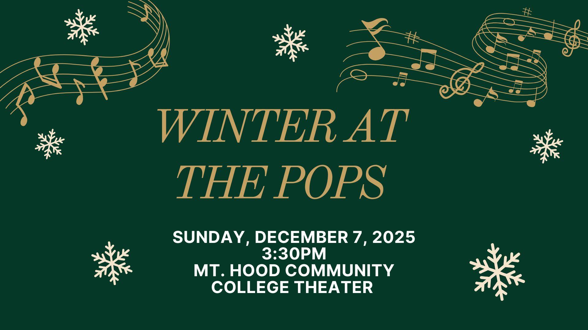 Campaign cover image for Winter at the Pops