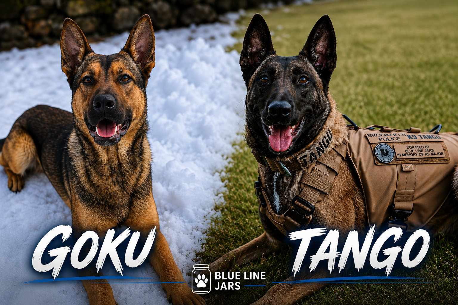 Campaign cover image for Help Vest K9 Tango & K9 Goku