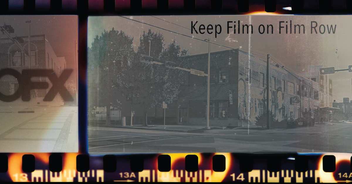 Campaign cover image for Keep Film on Film Row