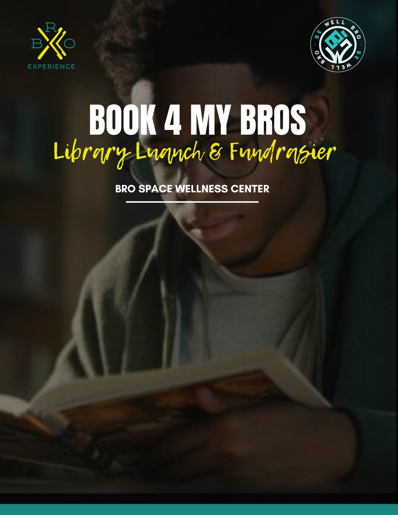 Campaign cover image for BOOK FOR MY BROS LIBRARY LAUNCH & FUNDRAISER