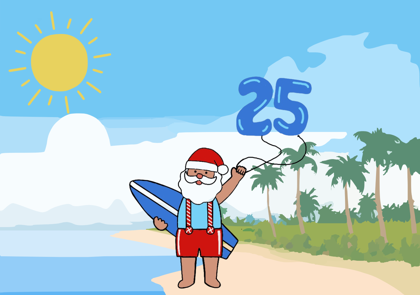 Campaign cover image for Summer Santa 2025