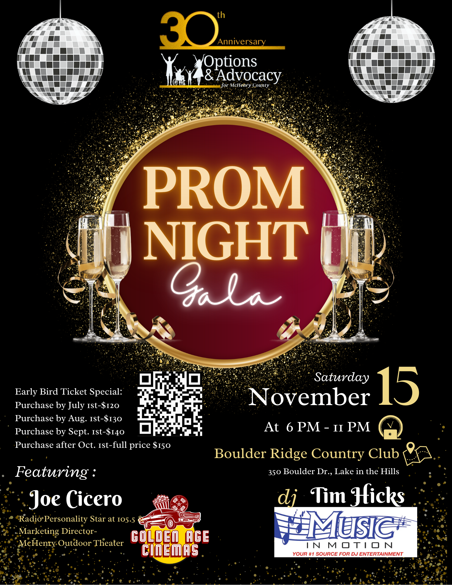 Campaign cover image for Options and Advocacy's 2025 Gala: Prom Night