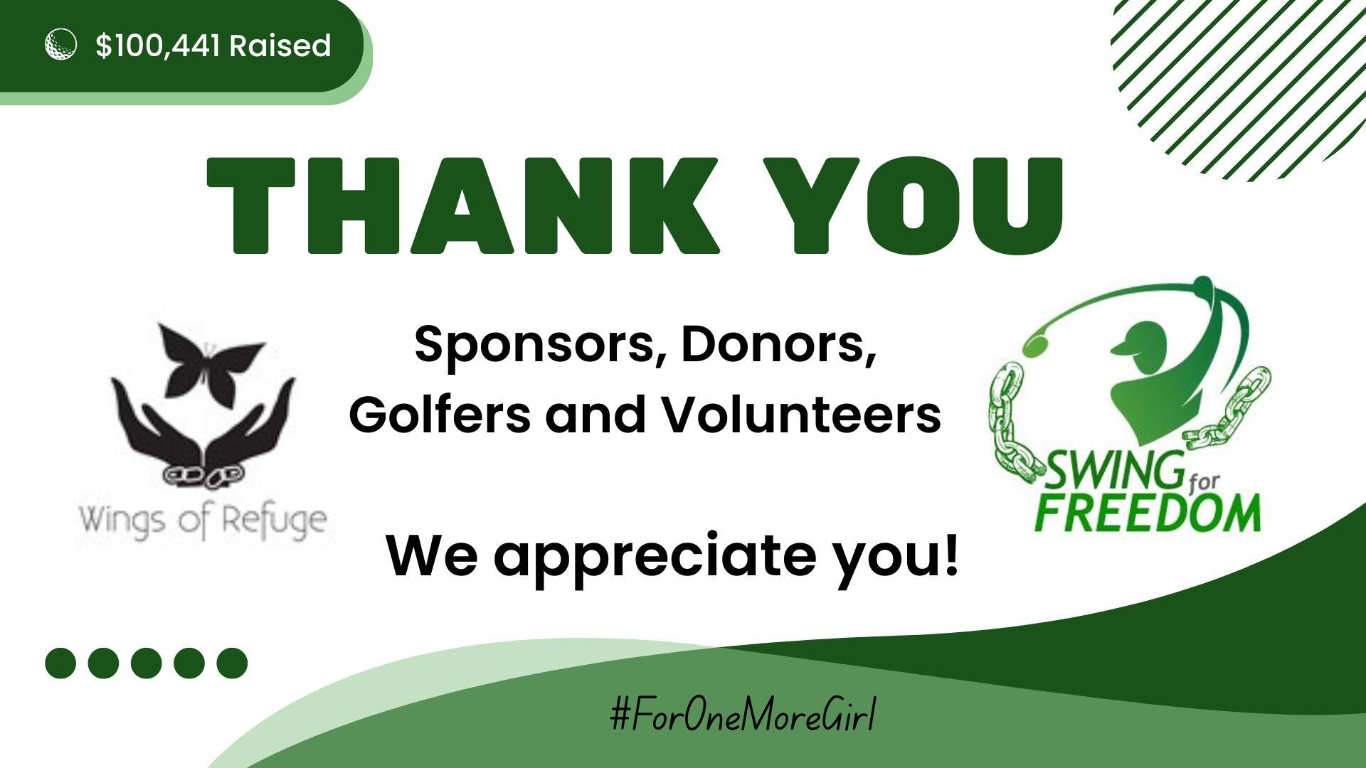 Campaign cover image for Swing for Freedom Golf Outing 2025