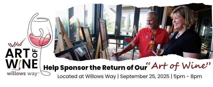 Campaign cover image for Become a Sponsor for Our Art of Wine Event!