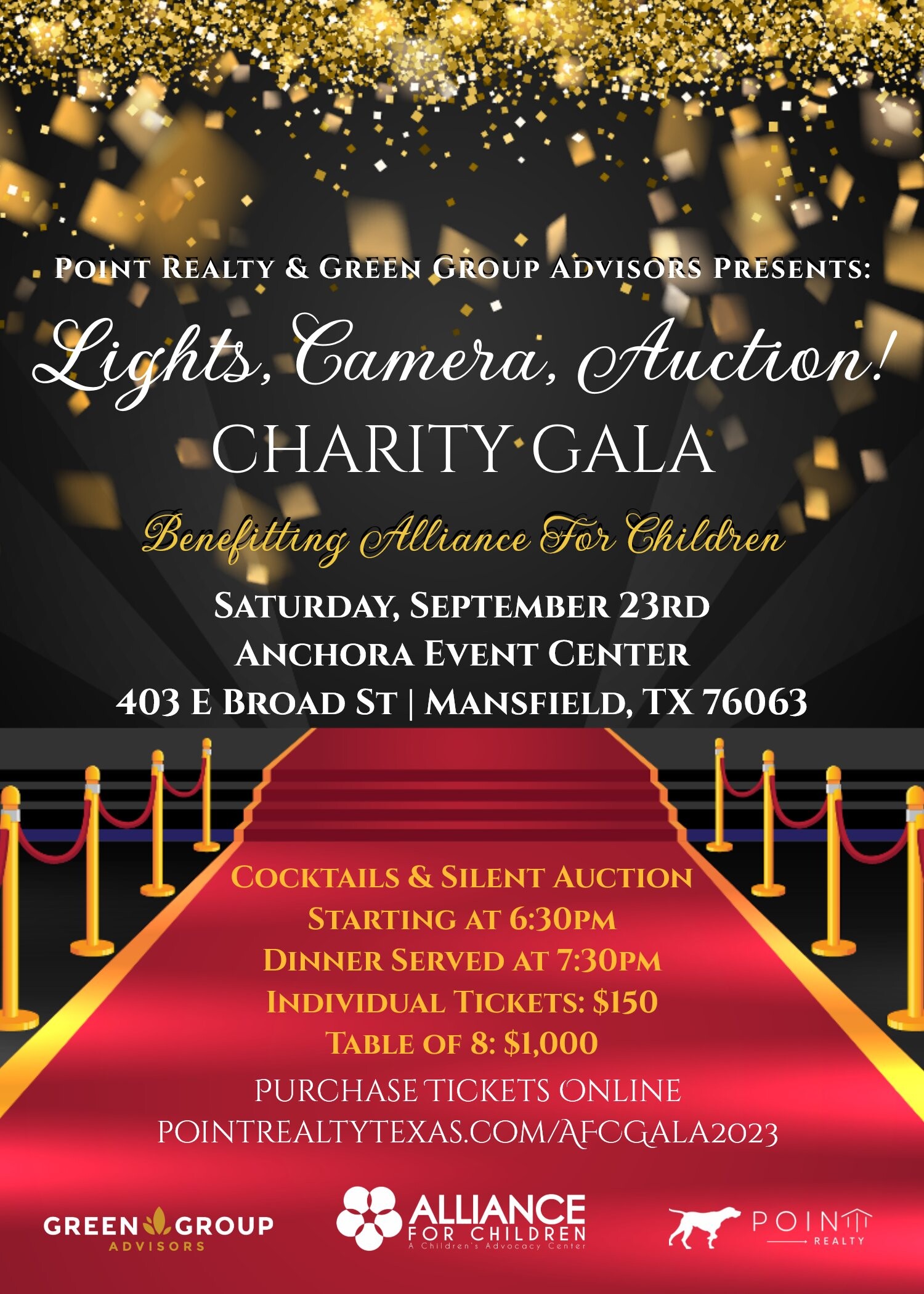 Campaign cover image for Lights, Camera, Auction! Charity Gala